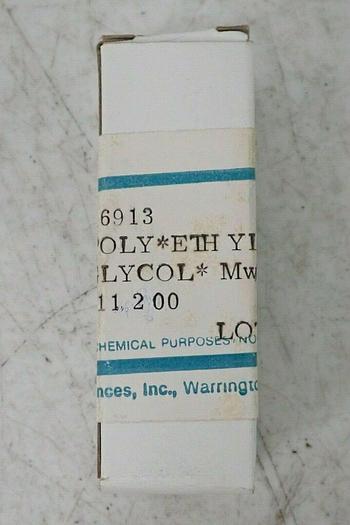 Used Polysciences 16913 Poly(ethylene glycol) 1/g ~ 25% Full