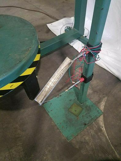 Used PA Motorized Stock Decoiler payoff with Material Straightener for Stamping Press