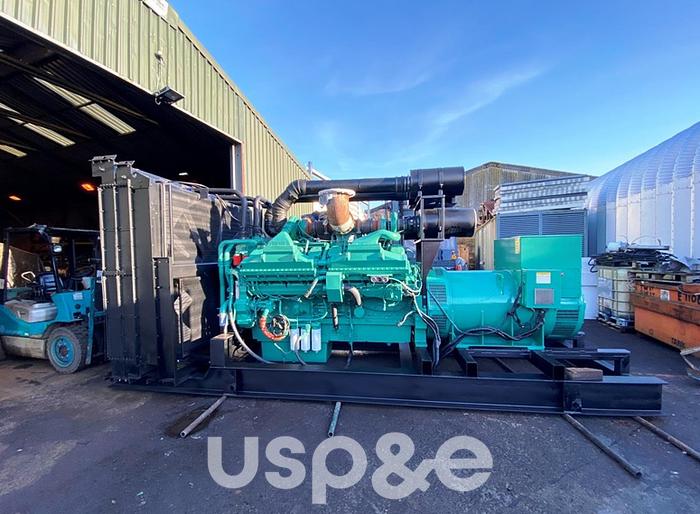 Used 2 MW 2010 Used Cummins QSK60-G6 Diesel Generator Sets