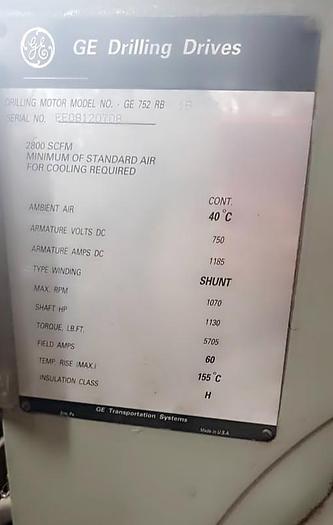 General Electrical GE752 New drilling motors Shunt
