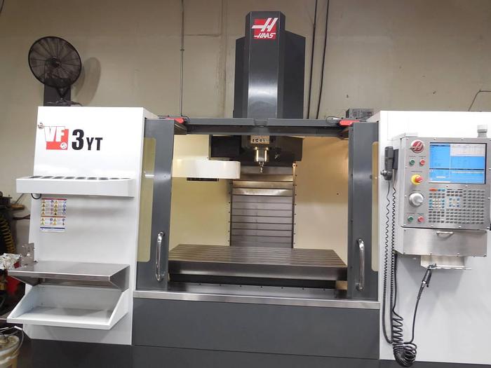 Used 2013 HAAS VF-3YT CNC Vertical Machining Center ***Low Hours***