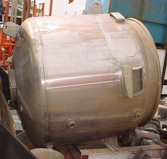 Used 250 GALLON PFAUDLER REACTOR – GLASS LINED – 100/FV/90 PSI