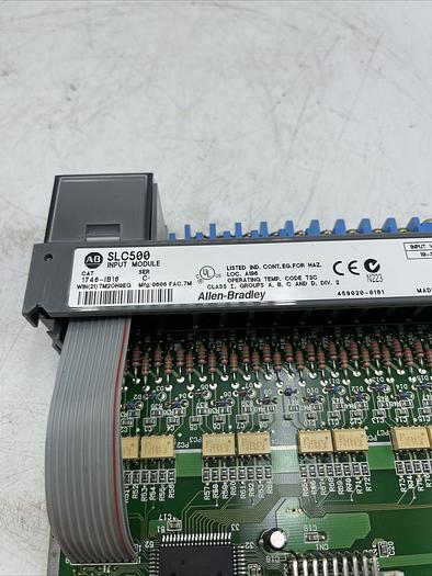 Used Allen Bradley 1746-P2. 1746-A13. 1746-IB16. 1747-SN. 1746-ITB16. 1746-NR4.