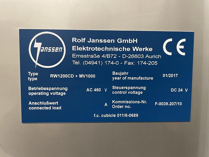 Used 1,200 LITER A BERENTS BECOMIX MODEL RW 1200 CD + F1000