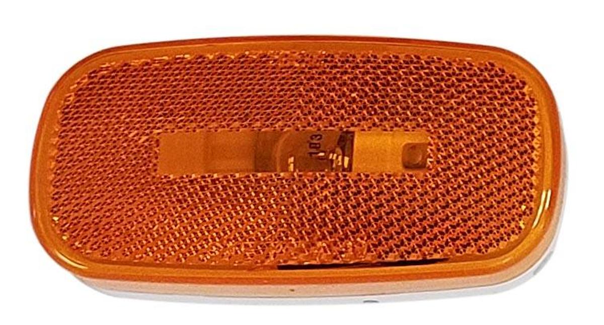 Oblong Clearance Light, Incandescent, Amber