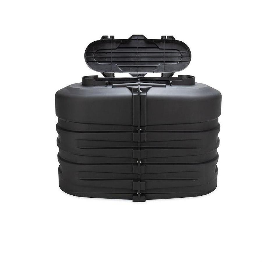 Propane Tank Cover For 20lb Dual Tanks, Black