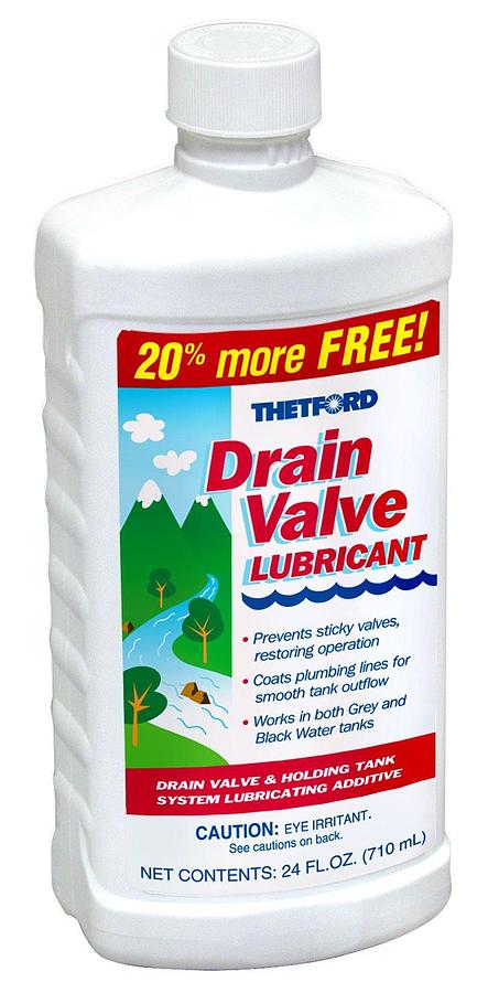 Waste Holding Tank Drain Valve Lube, 24 oz