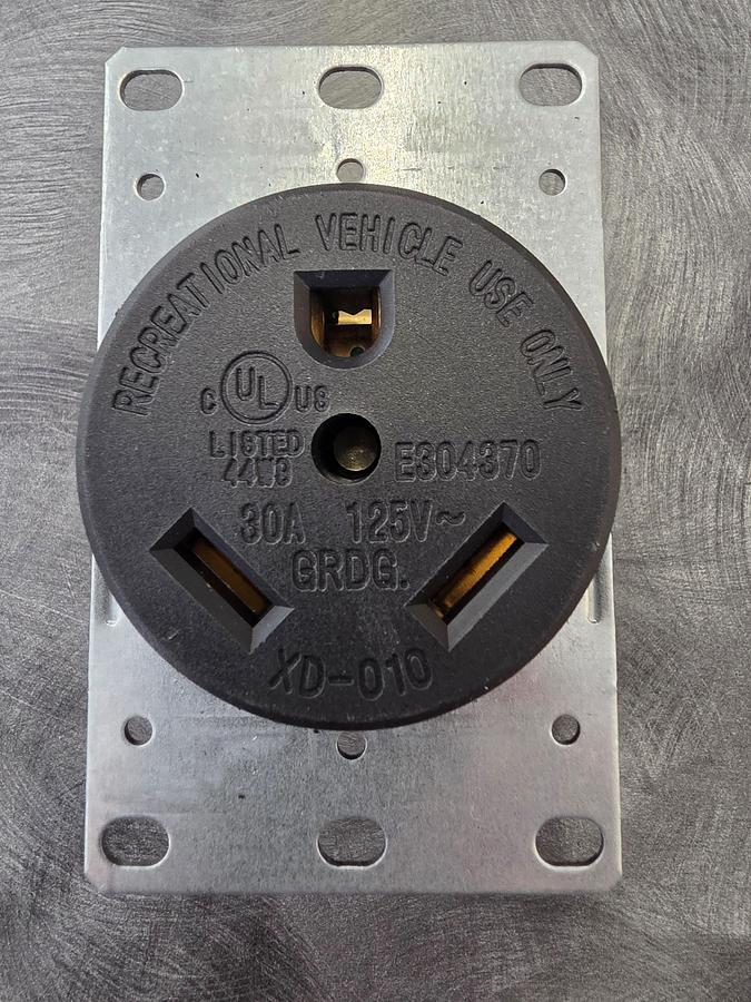 Used Power Inlet Receptical30 Amp 