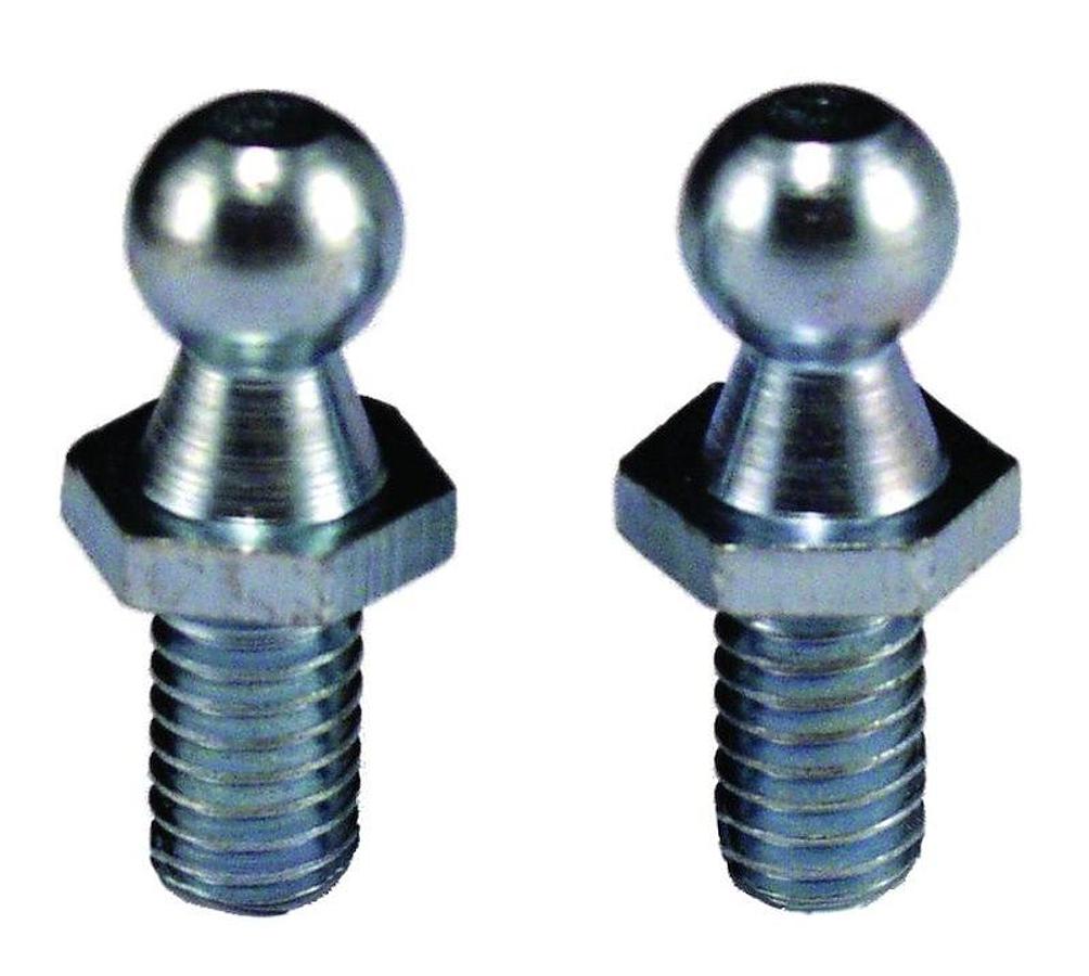 Multi Purpose Lift Support Ball Stud.  10 Millimeter, Zinc Plated/ Steel, Set Of 2