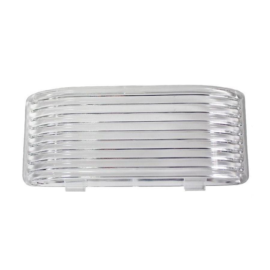 Replacement Porch/Utility Light Lens, 5-1/4 Inch x 2-1/2 Inch, Clear