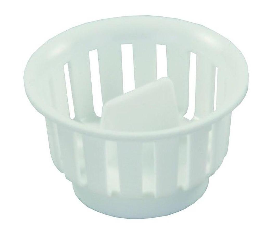 Sink Strainer basket female threads, plastic.