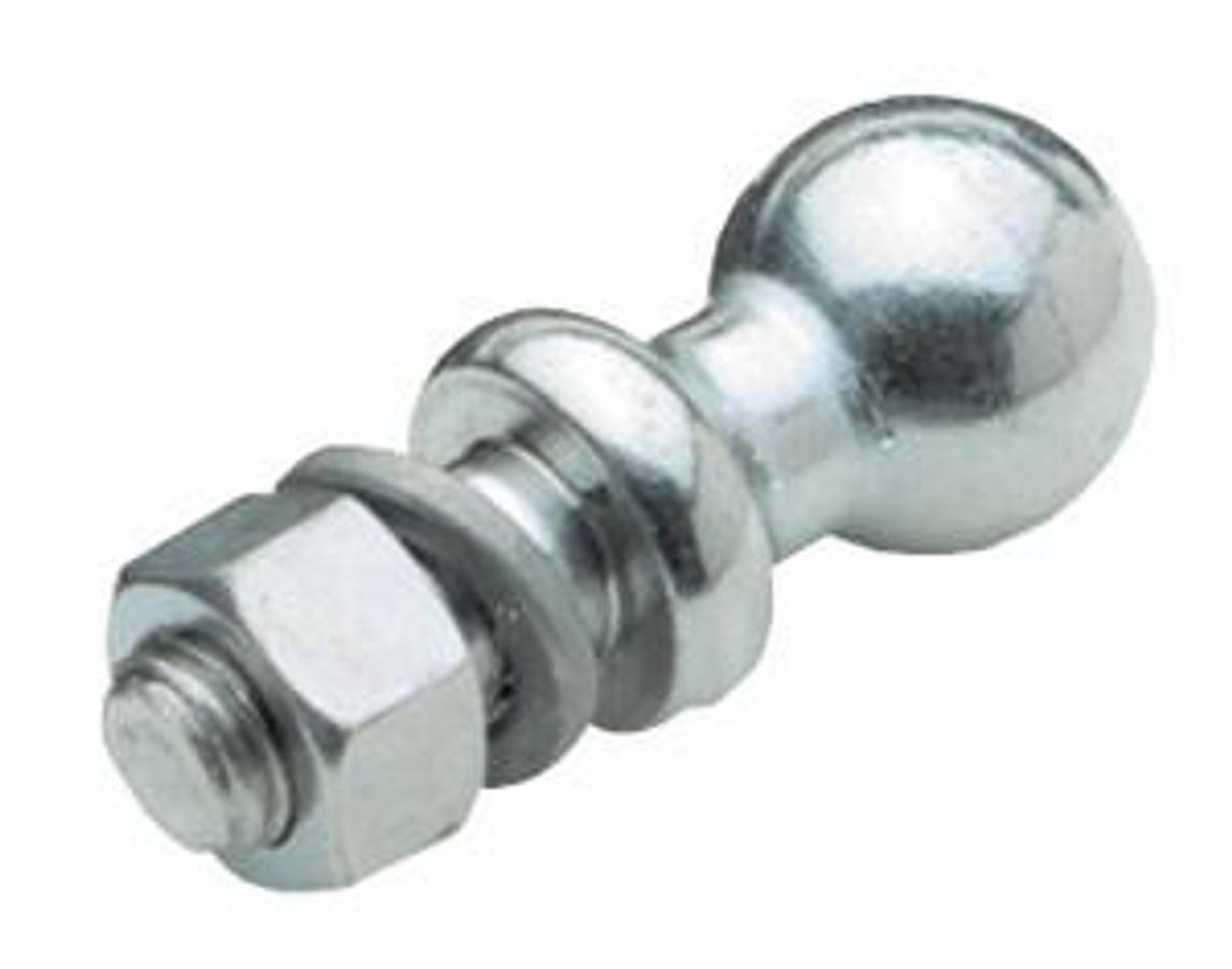 Trailer Hitch Ball. Sway Control 1-1/4 Inch Ball; 5/8 Inch Shank Diameter Polished; Steel