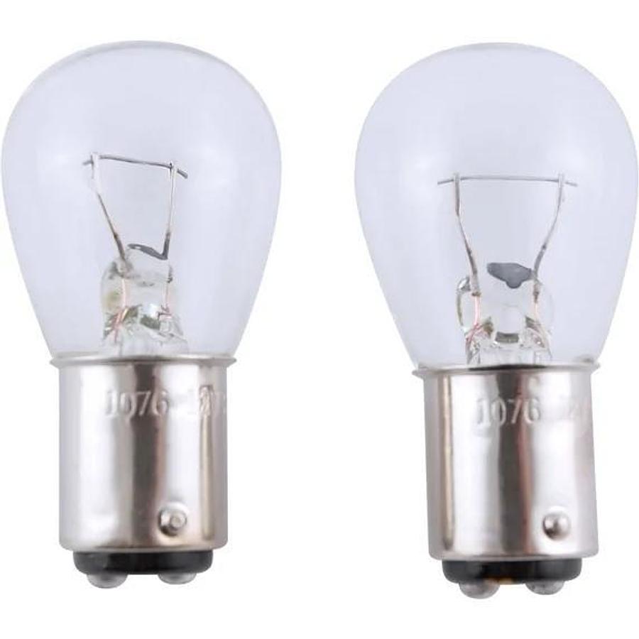 Multi Purpose Light Bulb, Incandescent, Double Contact Bayonet Base, 1076, 2pk