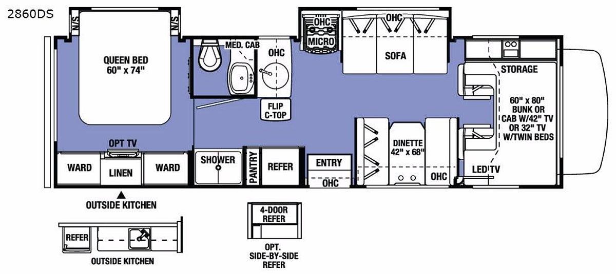 Used Used 2017 Forest River RV Sunseeker 2860DS Ford