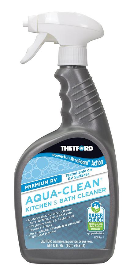 Multi Purpose Cleaner, Aqua-Clean, Remove Soap Scum/ Iron Stains And Hard Water Deposits. 32 Ounce Spray Bottle