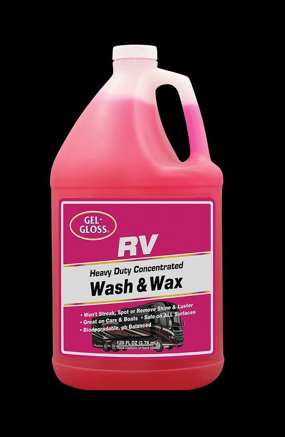 RV Wash, Gel-Gloss RV Liquid, 128 Ounce Bottle