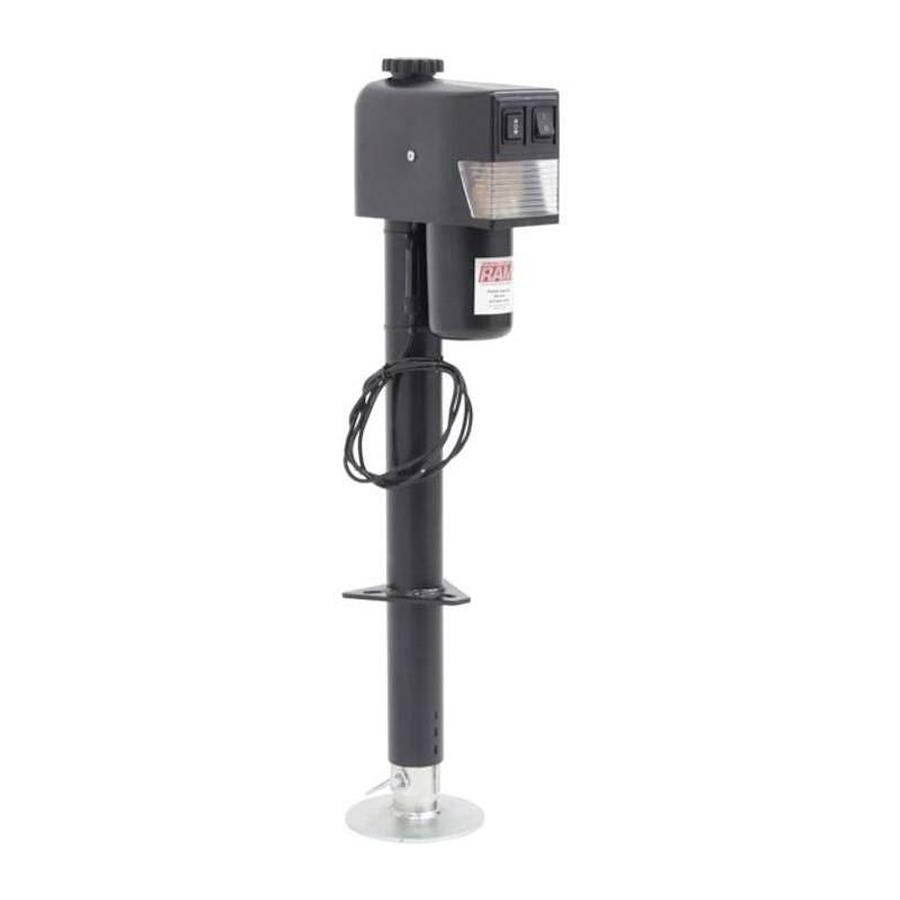 Power Tongue Jack 3500 Lbs Black