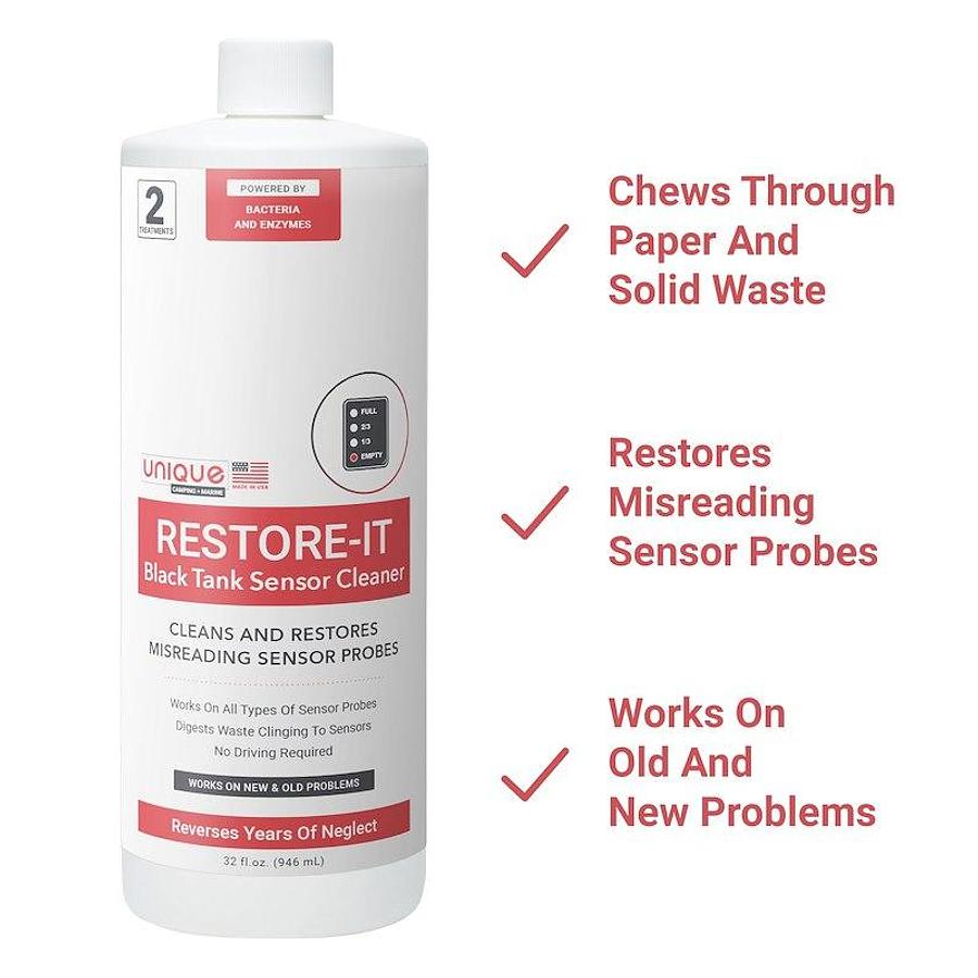 Waste Holding Tank Sensor Cleaner, Restore-It