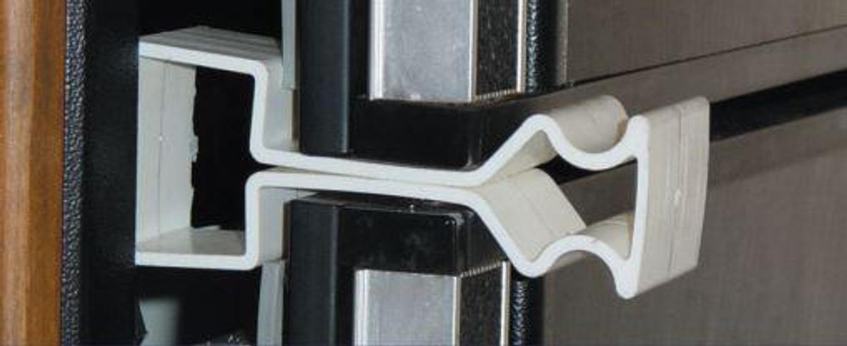 Refrigerator Door Vent Prop, Use To Hold Refrigerator/ Freezer Door Open To Allow Light And Ventilation, White