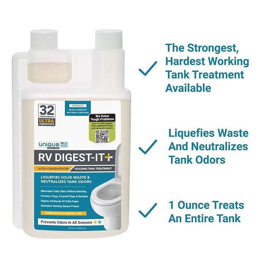 Waste Holding Tank Treatment; RV Digest-It+