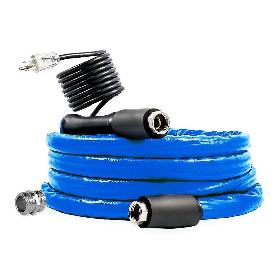 Fresh Water Hose, Heated; 5/8 Inch Internal Diameter, 12 Foot Length, 100 PSI Working Pressure