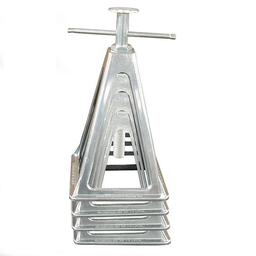 Stacker Trailer Stabilizer Jack Stand. 6000 Pound Weight Capacity; Extends From 11 Inch To 17 Inch Height