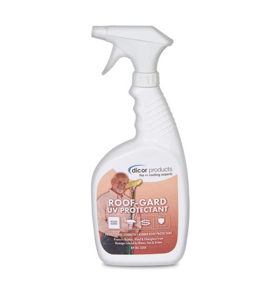 Rubber Roof Protectant, Use To Protect RV Rubber Roof From Fading/ Oxidizing/ Drying And Cracking. 32 Ounce Trigger Spray Bottle