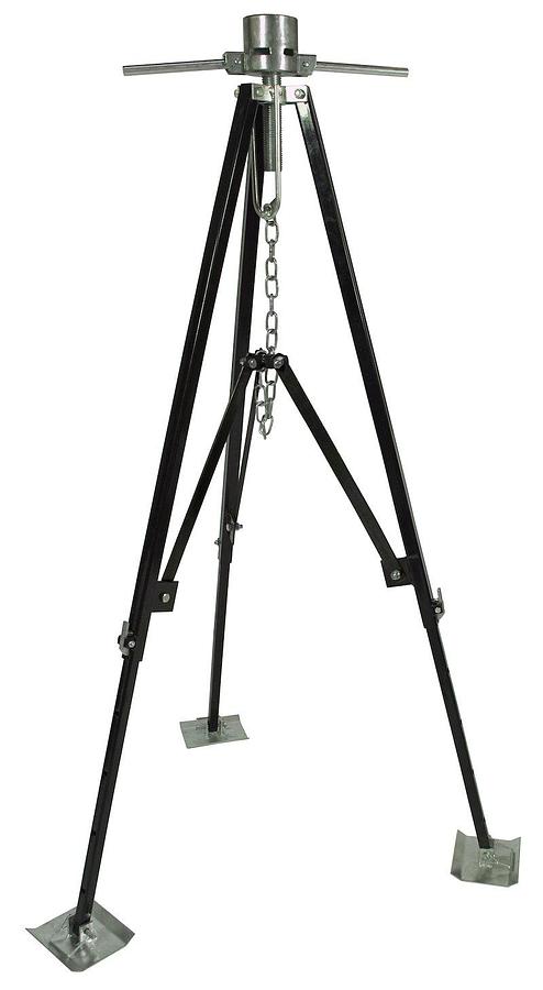 Fifth Wheel Trailer Hitch King Pin Stabilizer Jack Stand