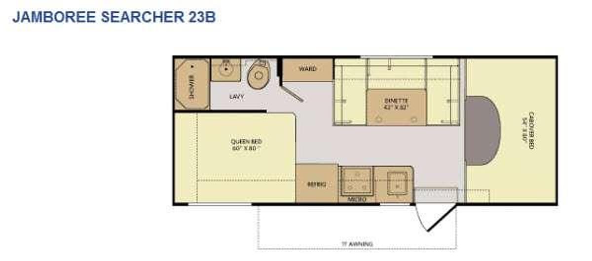 Used Used 2014 Fleetwood RV Jamboree Searcher 23B