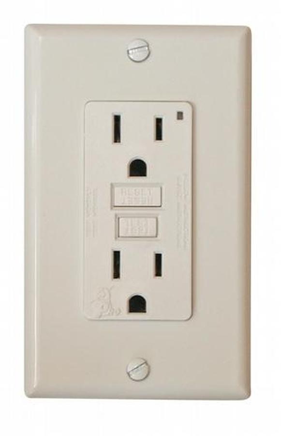 Receptacle 15amp/120Volt AC Power White