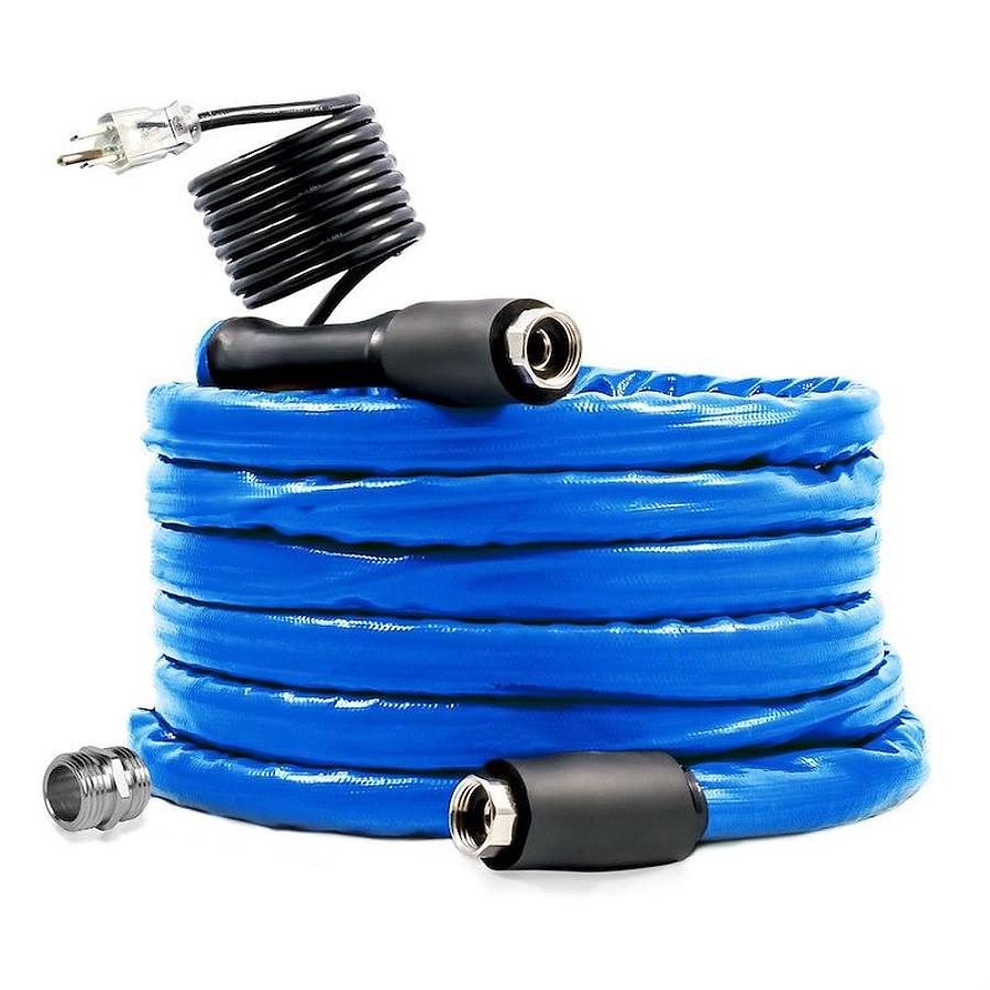 Fresh Water Hose, Heated, 5/8 Inch Internal Diameter, 25 Foot Length, 100 PSI Working