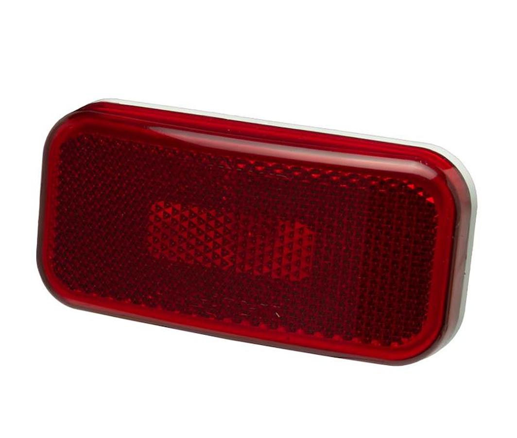 Rectangular Clearance/ Tail Light, Incandescent, Red