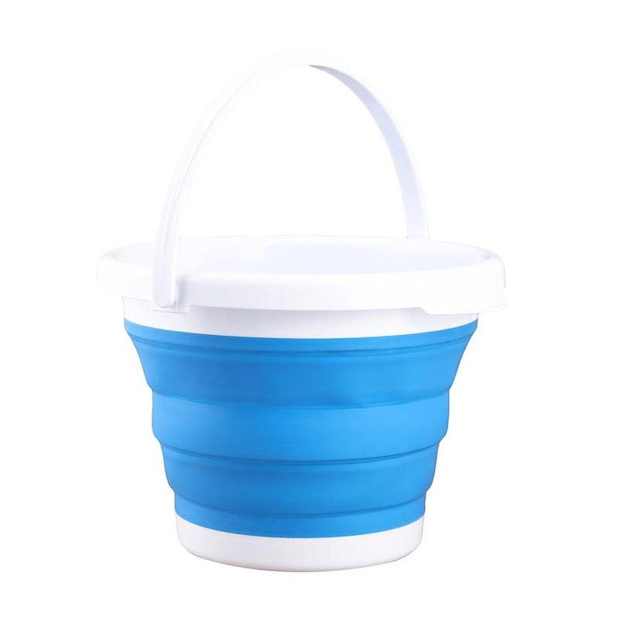 Bucket 10 Liter, 13 Inch Diameter x 9.1 Inch Expanded Depth And 2.2 Inch Collapsed Depth