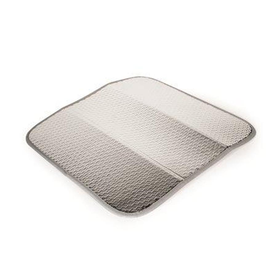 Roof Vent Insulation; Sun Shield/ Insulation, For 14 Inch x 14 Inch Vents; 16 Inch x 16 Inch. Reflective Thermal Barrier, With Vent Assembly/ Hook and Loop Strips For Installation