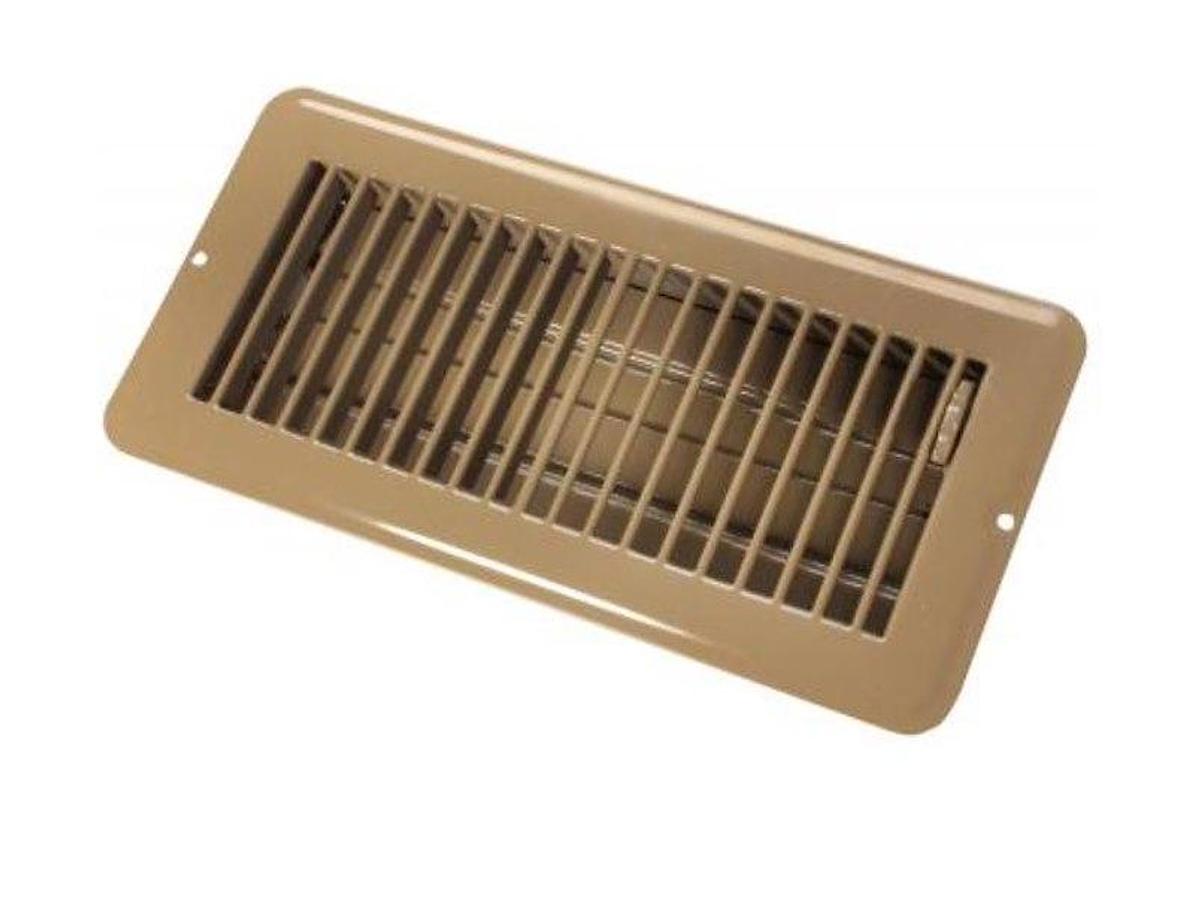 Register Floor Mount, Brown