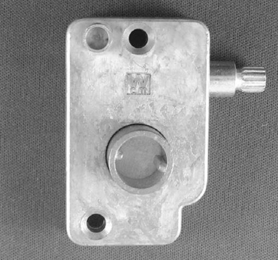 Window Operator, Left Hand Window Type, Side Mount. 1/2 Inch Inside Diameter Hole With 1/2 Inch Hub Projection
