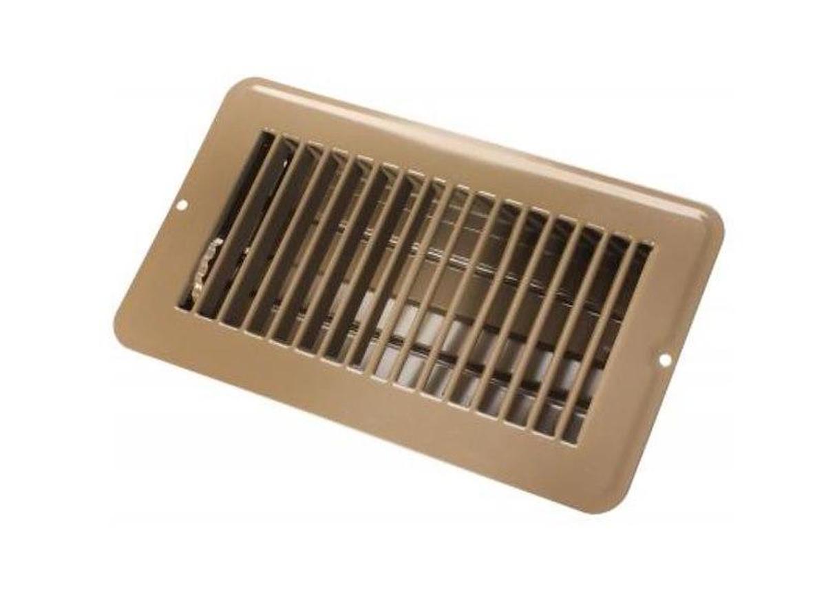 Register Floor Mount, Brown