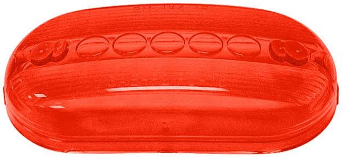 Replacement Turn Signal-Parking-Side Marker Light Lens, Red