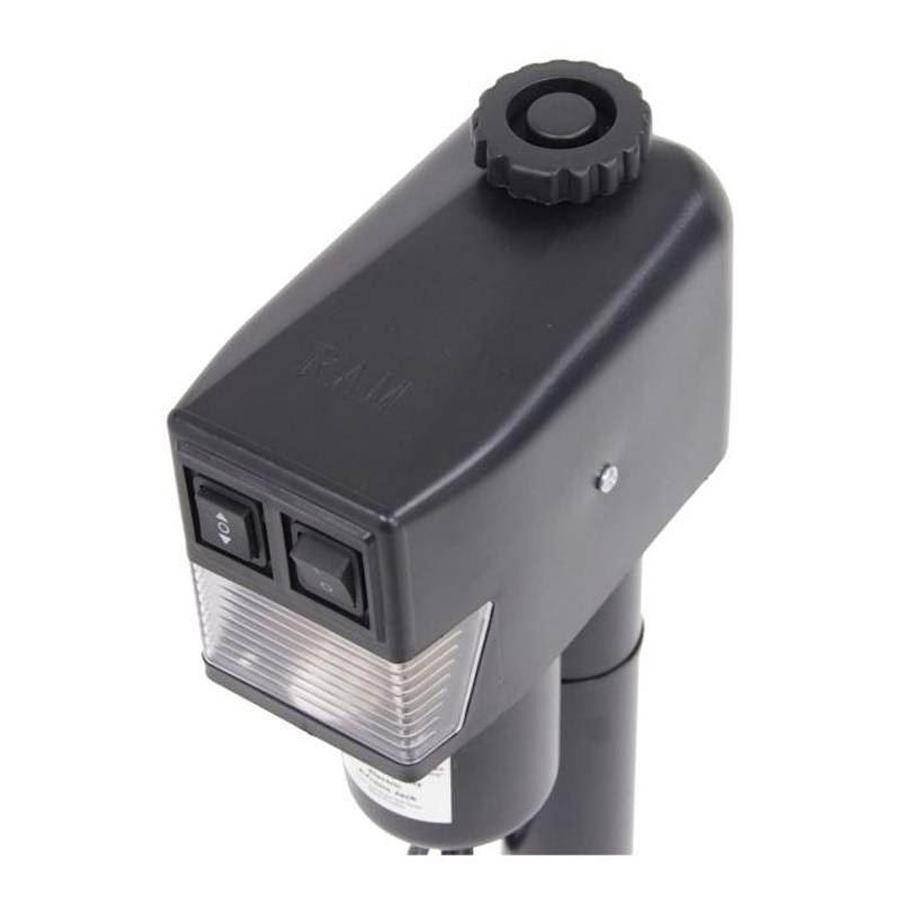 Power Tongue Jack 3500 Lbs Black