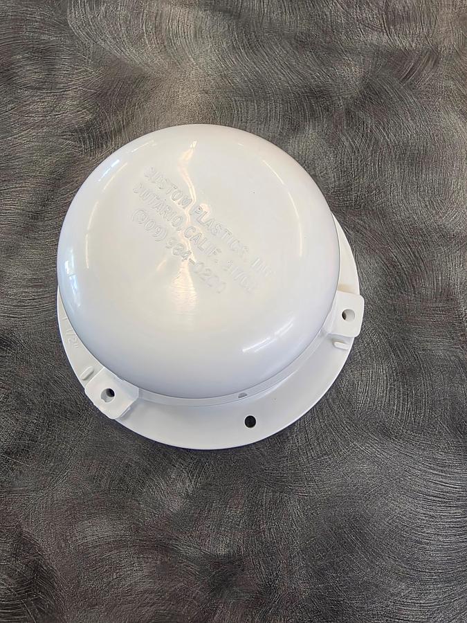 Replacement Sewer Vent White w/ Base & Cap