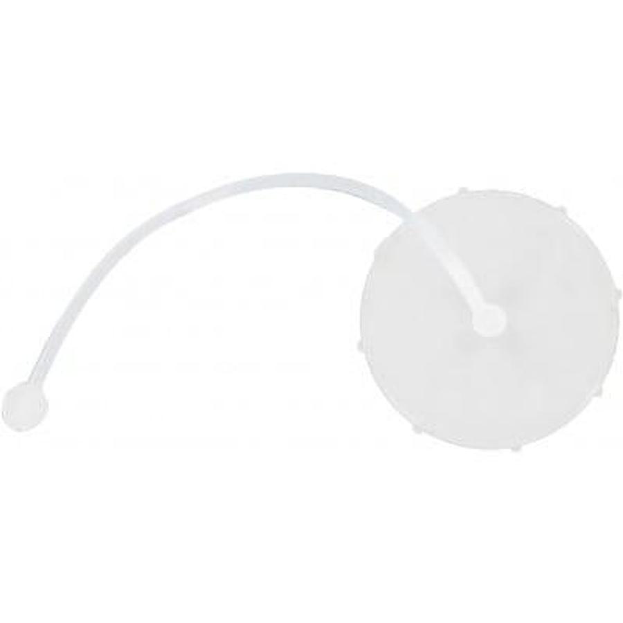 Fresh Water Inlet Cap Non Lockable, Plastic w/ Strap. White
