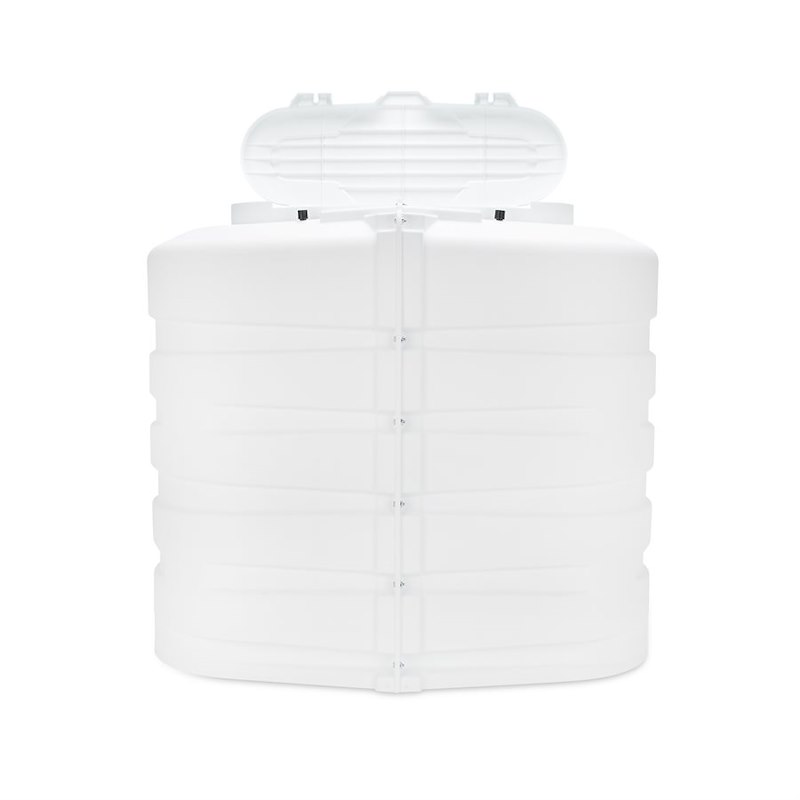 Propane Tank Cover For 30 lb Dual Tanks, White