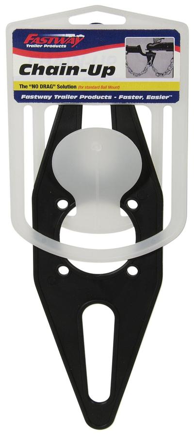 Trailer Safety Chain Holder. Chain Up, Used To Eliminate Clanking/ Sparking/ Wear Of Dragging Safety Chains, For Single Ball Mount,