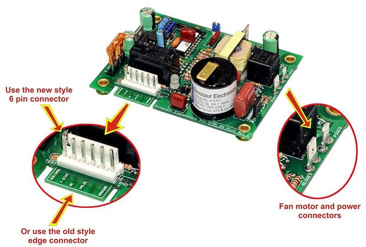 Ignition Control Circuit Board. Replace The Present Fan Control Ignitor Boards Being Used By Suburban, Atwood, Hydroflame