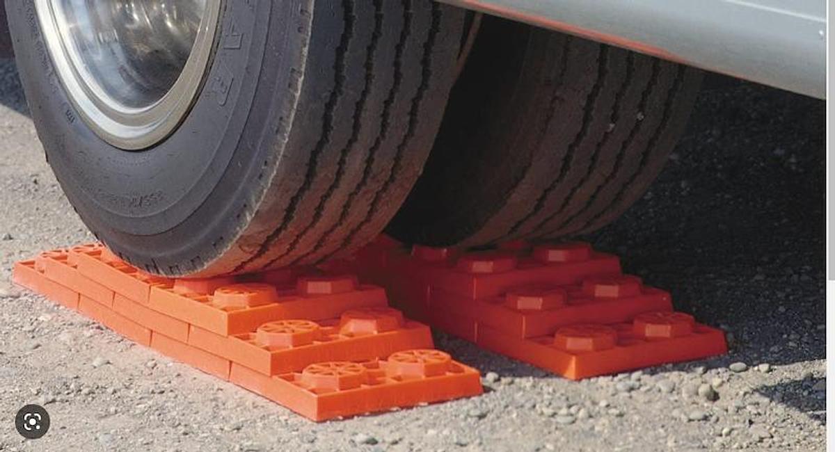 Leveling Block , Orange Set Of 4