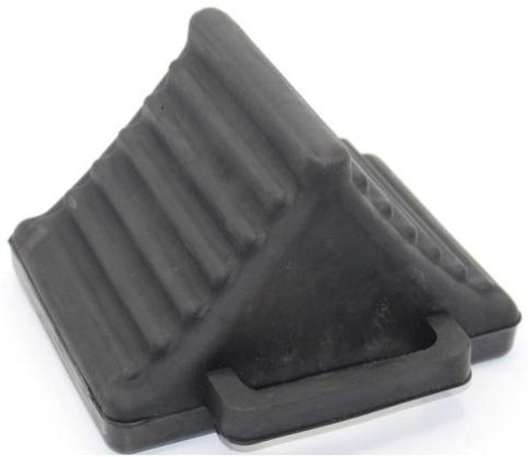 Wheel Chock. Trucker Style, EPDM Rubber