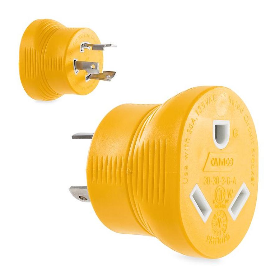 30amp Power Cord Adapter. Connecting a Generator W/ a L5-30 or L14-30 Locking Plug Receptacle To A Standard RV Cord.