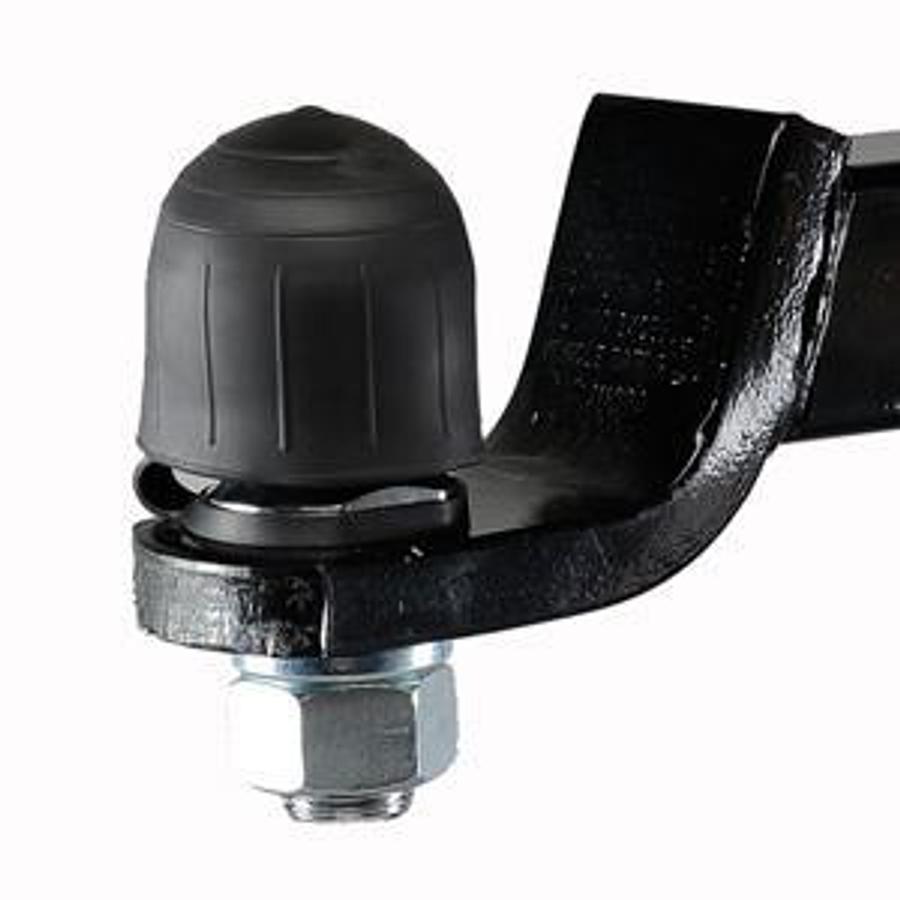Hitch Ball Cover, For Use With 2 Inch Ball. Black W/ Tether
