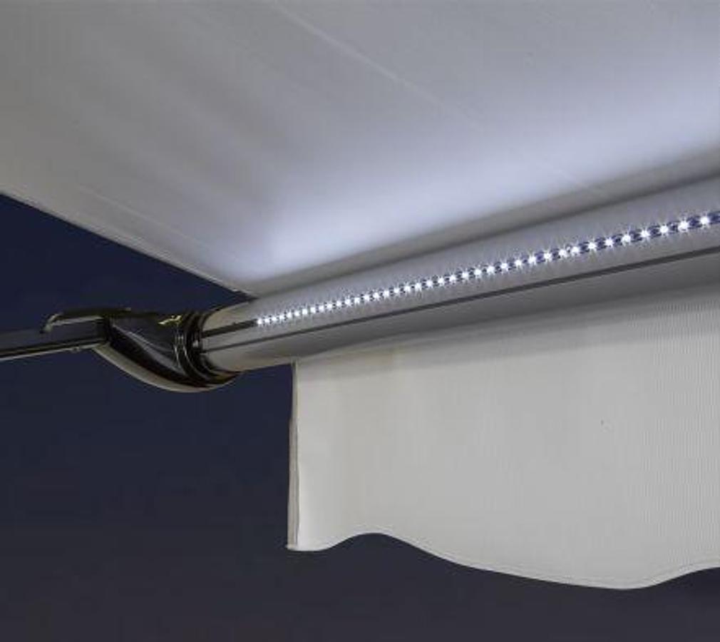 Awning Light LED Strip White 16ft W/ 26'' Lead 12 Volt, Hard Wired