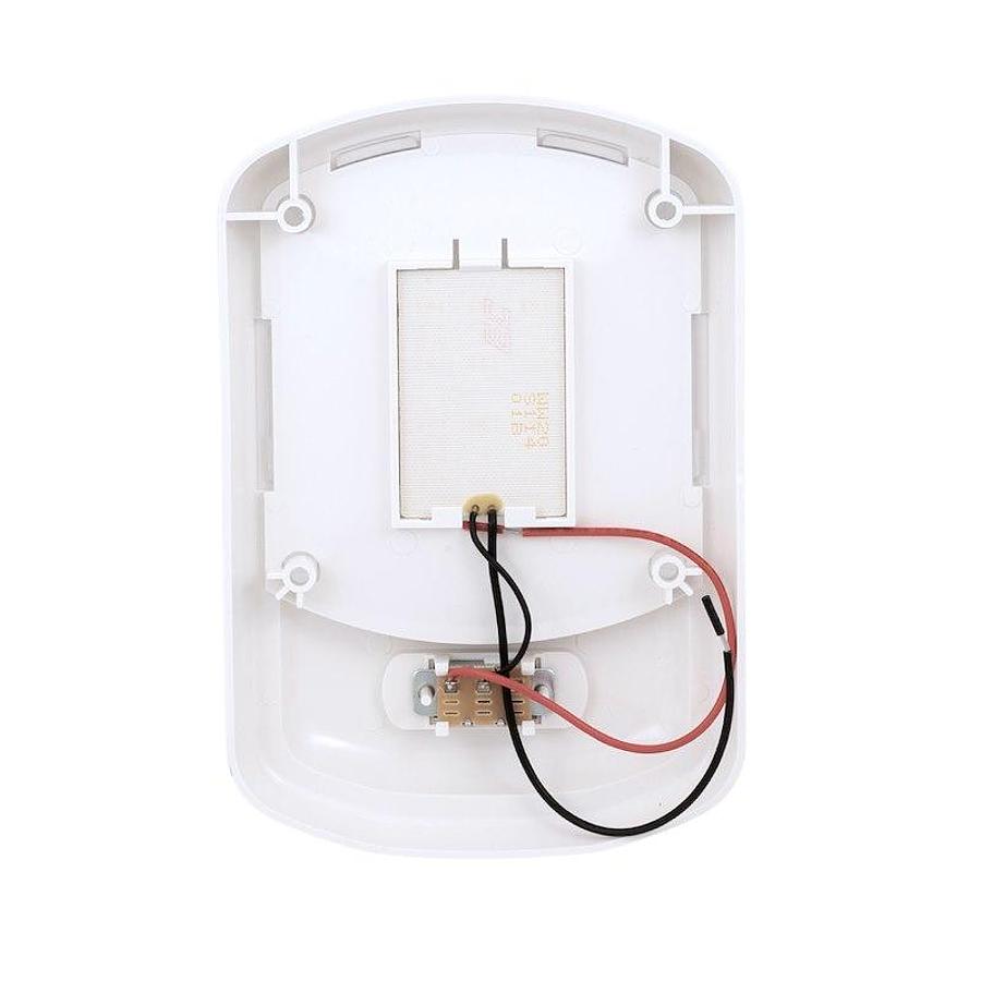 Single Interior LED Ceiling Light, Clear Lens, 7-1/4 In L x 4.95 In W, Bright White 12 Volt